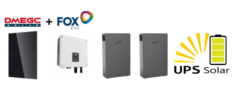 UPS Solar Panels With Battery Storage