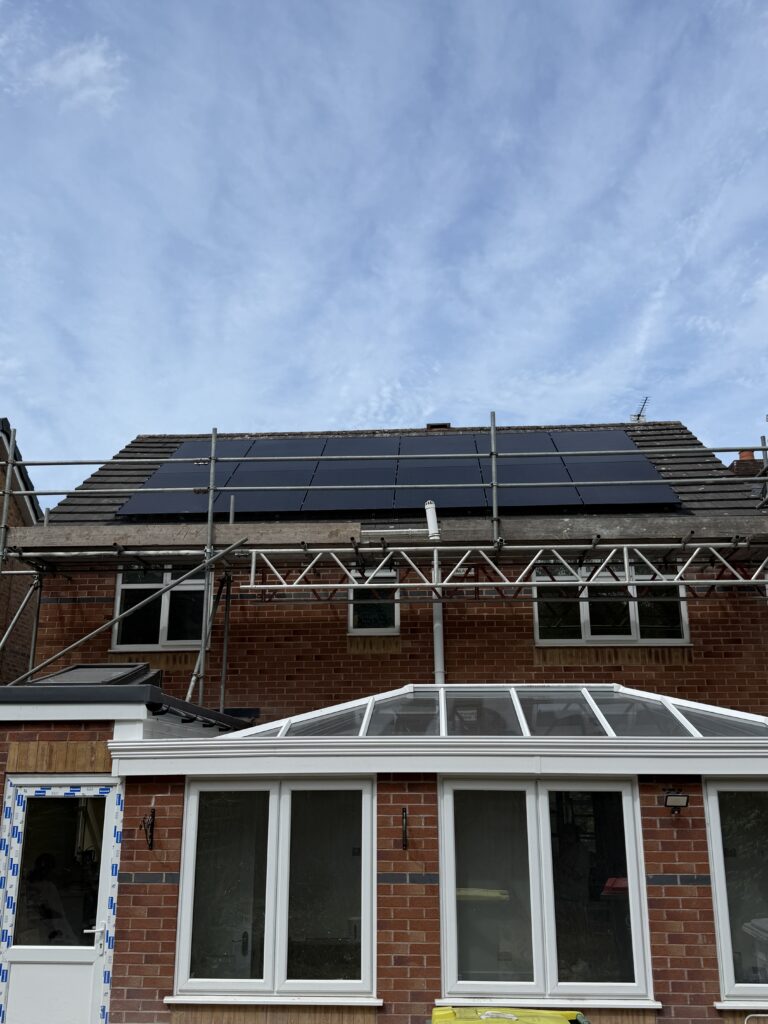 solar panel installation in Preston - UPS Solar