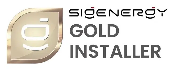 sigenergy gold certified installer ups solar